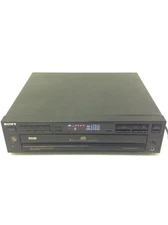 SONY CDP-C315 Compact 5-CD Disc Player Changer 12W, No Remote, WORKING