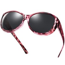 Polarized Fit Over Sunglasses Oversized UV400 Protection for Men Women Driving