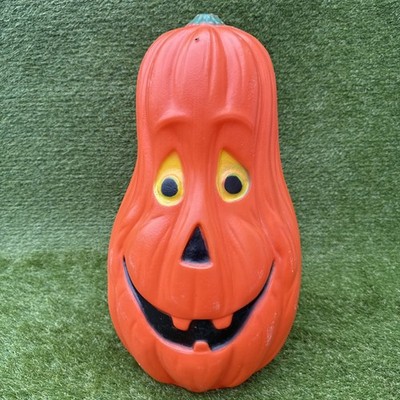 Blow Mold Halloween Pumpkin Happy Gourd Pumpkin 22'' Lights up Jack O' Lantern