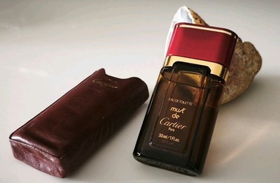 Rarität: Vintage Must de Cartier Eau de Toilette (30ml) mit Lederetui - Parfum 