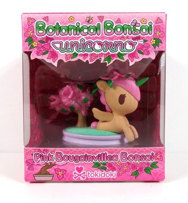 Tokidoki Botanical Bonsai Pink Bougainvillea Bonsai Figure NEW
