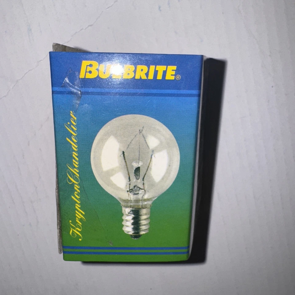 Bulbrite 40W 120V Clear Krypton G11 Globe Decorative Bulb, E12 Base - Image 3 of 4