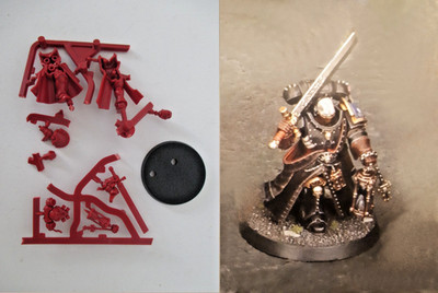 1 Judicar / Judiciar Indomitus Primaris Space Marines 40.000 Warhammer