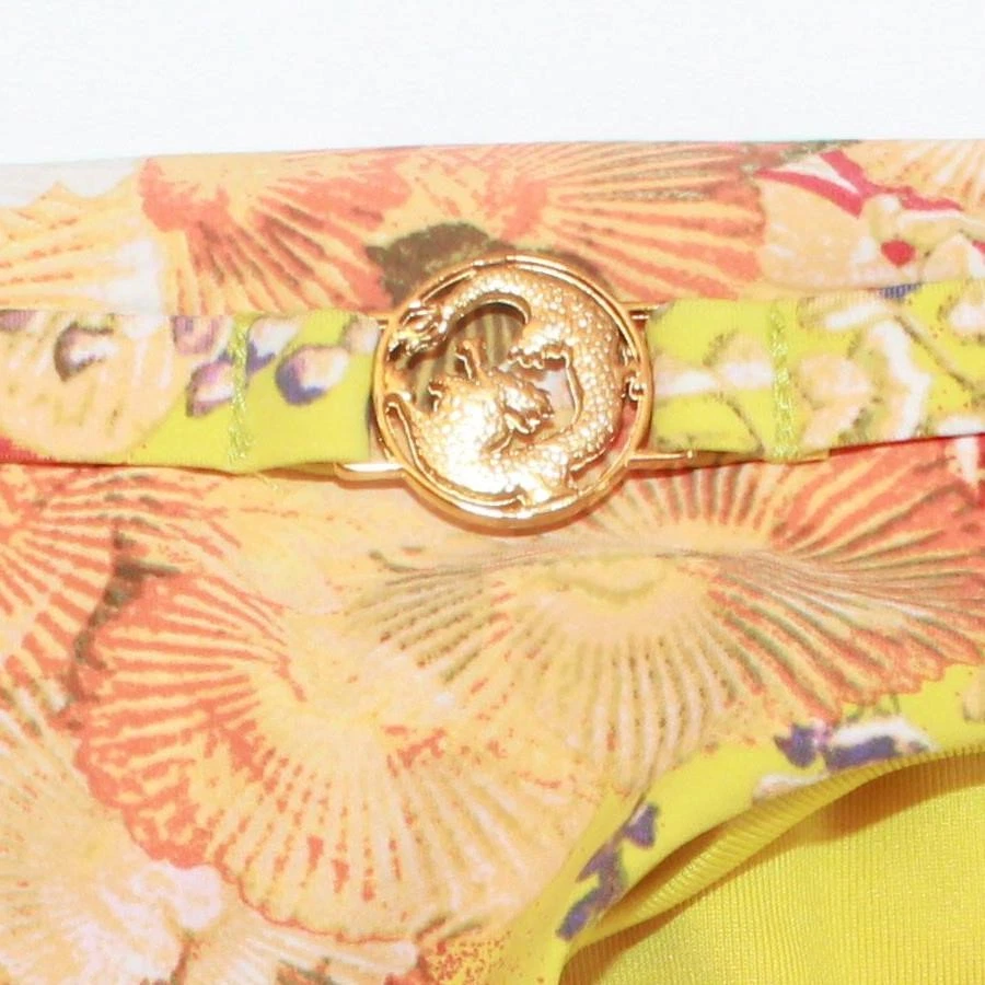 Parte inferior de bikini Natori Hipster dragón detalle cinturón M *impresión floral Fuji* ¡NUEVA CON ETIQUETAS! Foto 3 de 3