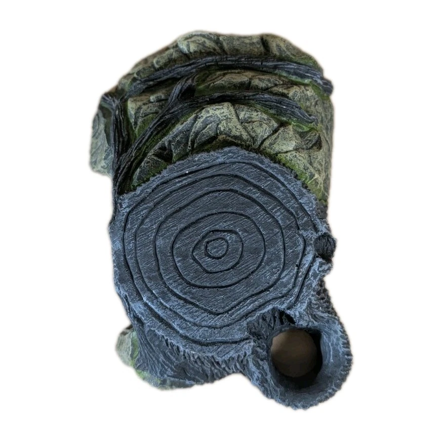 NUEVO Acuario y Reptiles y Peces Decoración Árbol Tocón Escondite Cueva Roca 9x5.5x3 Pulgadas Foto 4 de 4