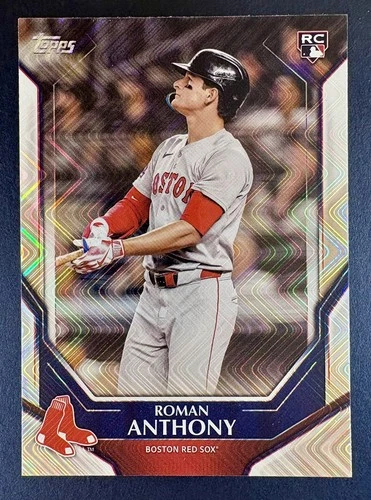 2026 Topps Collector Kit Roman Anthony Wave Parallel Rookie RC #MLB-2 Red Sox