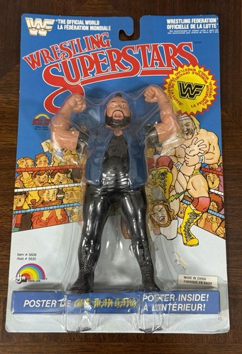 WWF LJN One Man Gang MOC Vintage Titan Sports STUN...