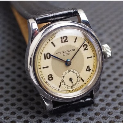 ROLEX OYSTER SPORT AQUA  Antique Watch Vintage Overhauled