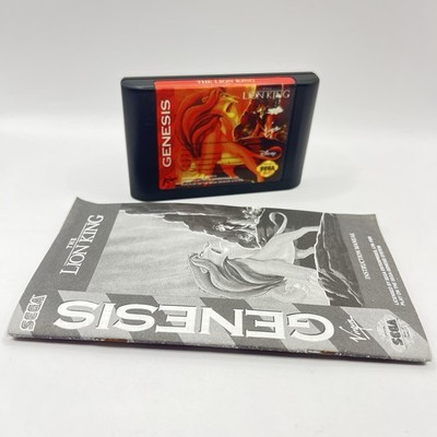   Der König der Löwen The Lion King SEGA Genesis Mega Drive Modul & Anleitung