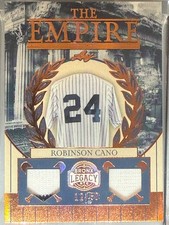 2025 Leaf Bronx Legacy The Empire Robinson Cano #TE-33 Relic 12/50