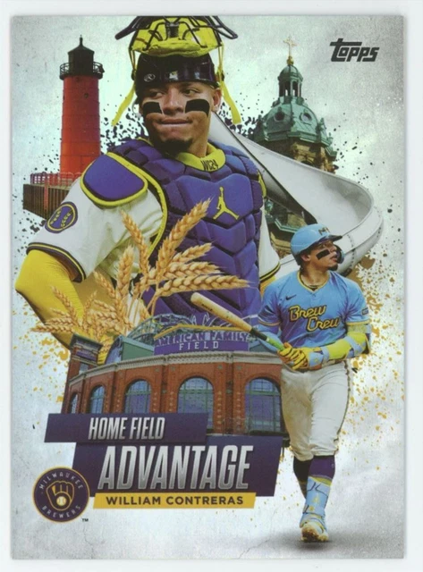 2025 Topps Home Field Advantage William Contreras Brewers #HA-30 C79
