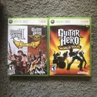 Guitar Hero 2 + Aerosmith + World Tour Xbox 360 Lot  Tested Fast Shipping!!!