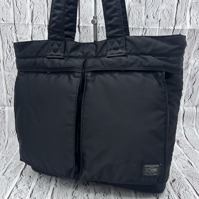 #ad Pre owned PORTER Yoshida TANKER Tote Bag 622 06994 Black Nylon Discontinued $255.42