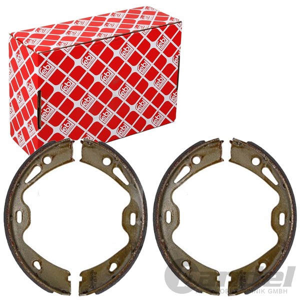 Febi Handbremsbacken Satz Passend FüR Porsche 911 924 928 944 968 Boxster Cayman-image
