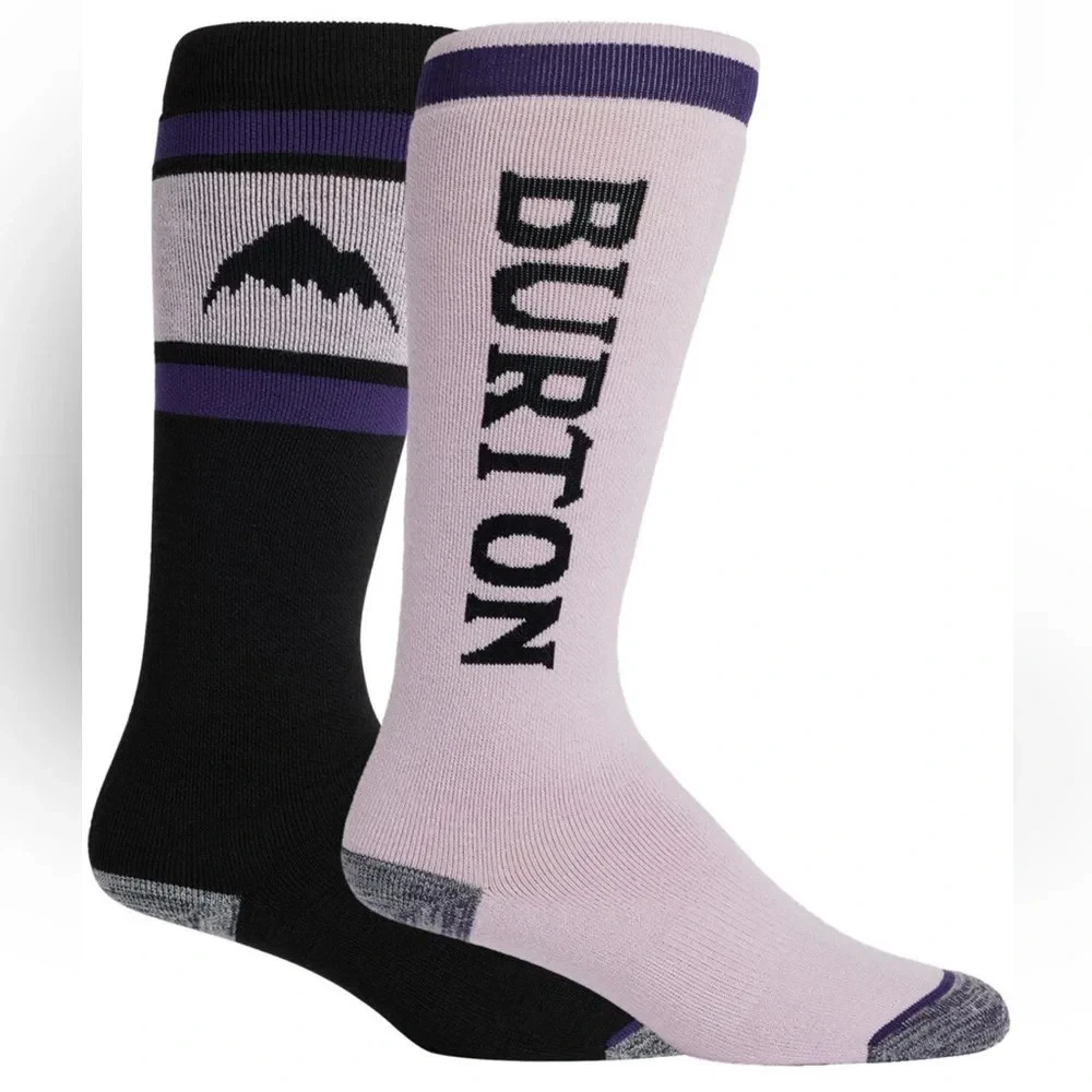 NWT Burton Women's Weekend Midweight Ski Socks - 2 Pack. Size M/L. Retail $40.