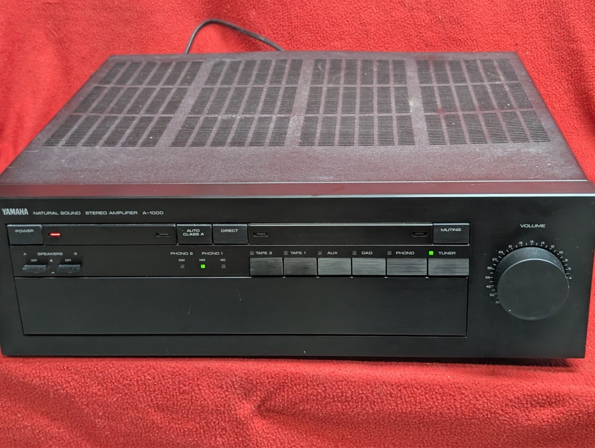 Yamaha Natural Sound Integrated Stereo Amplifier A-1000 Class A
