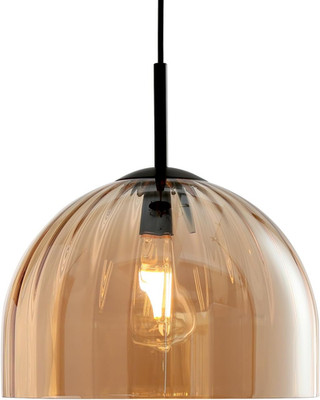 Boho Dome Pendant Light, 11.8'' Rustic Industrial Chandelier for Dining Room