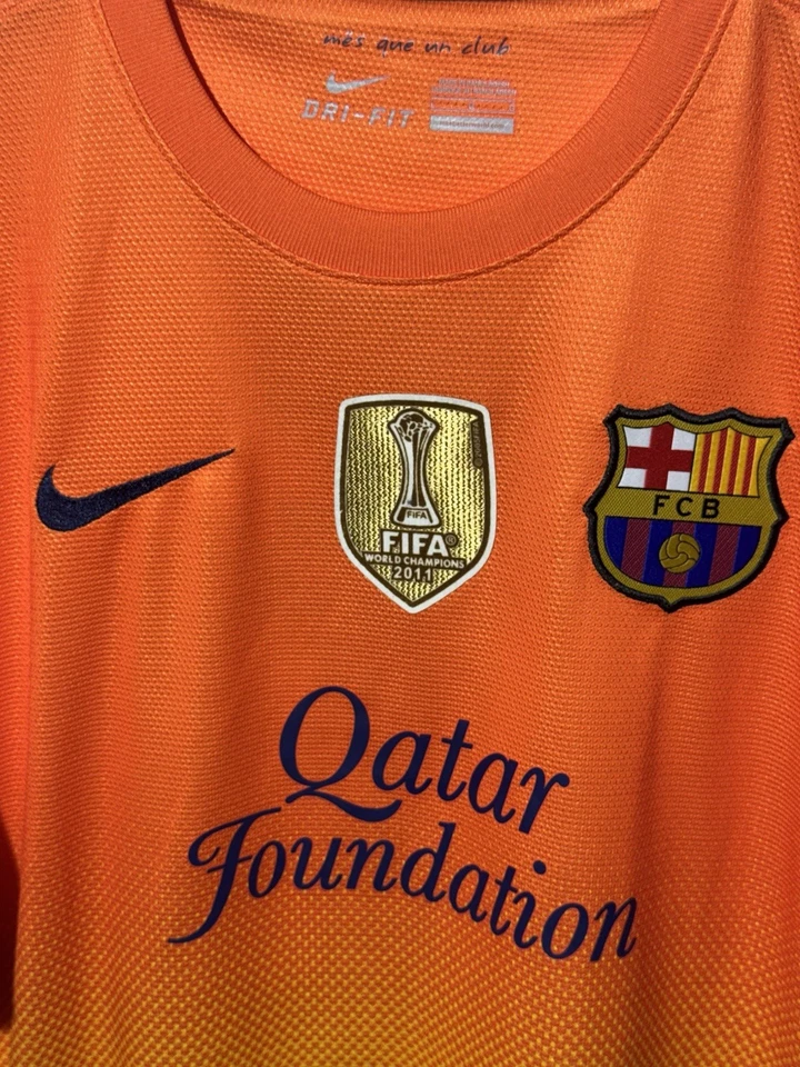 MINT NIKE FC BARCELONA 2012-2013 AWAY MESSI 10 JERSEY CAMISETA TRIKOT MAGLIA L - Photo 3/4