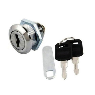 Stainless Steel Mail Box 16mm Lock with 2 Keys Mailbox Mail Letter Box Safety E