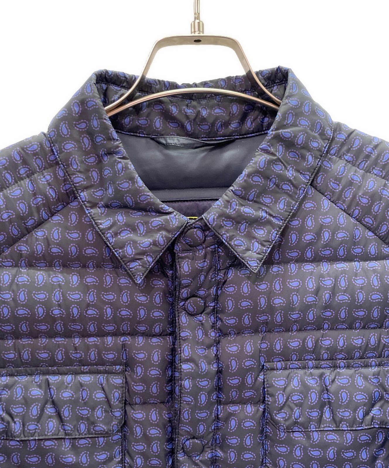 ETRO All-over pattern down jacket　nylon jacket Si… - image 3