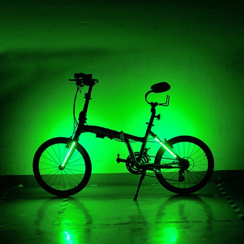 Luces de ciclismo con luz para portabicicletas de 5 colores para manillar de carretera señales de giro LED - Imagen 5 de 11