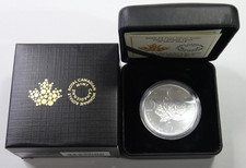 2020 Canada 5 Silver Maple Leaf W Mint Mark 1 oz .9999 Silver in OGP Box  COA