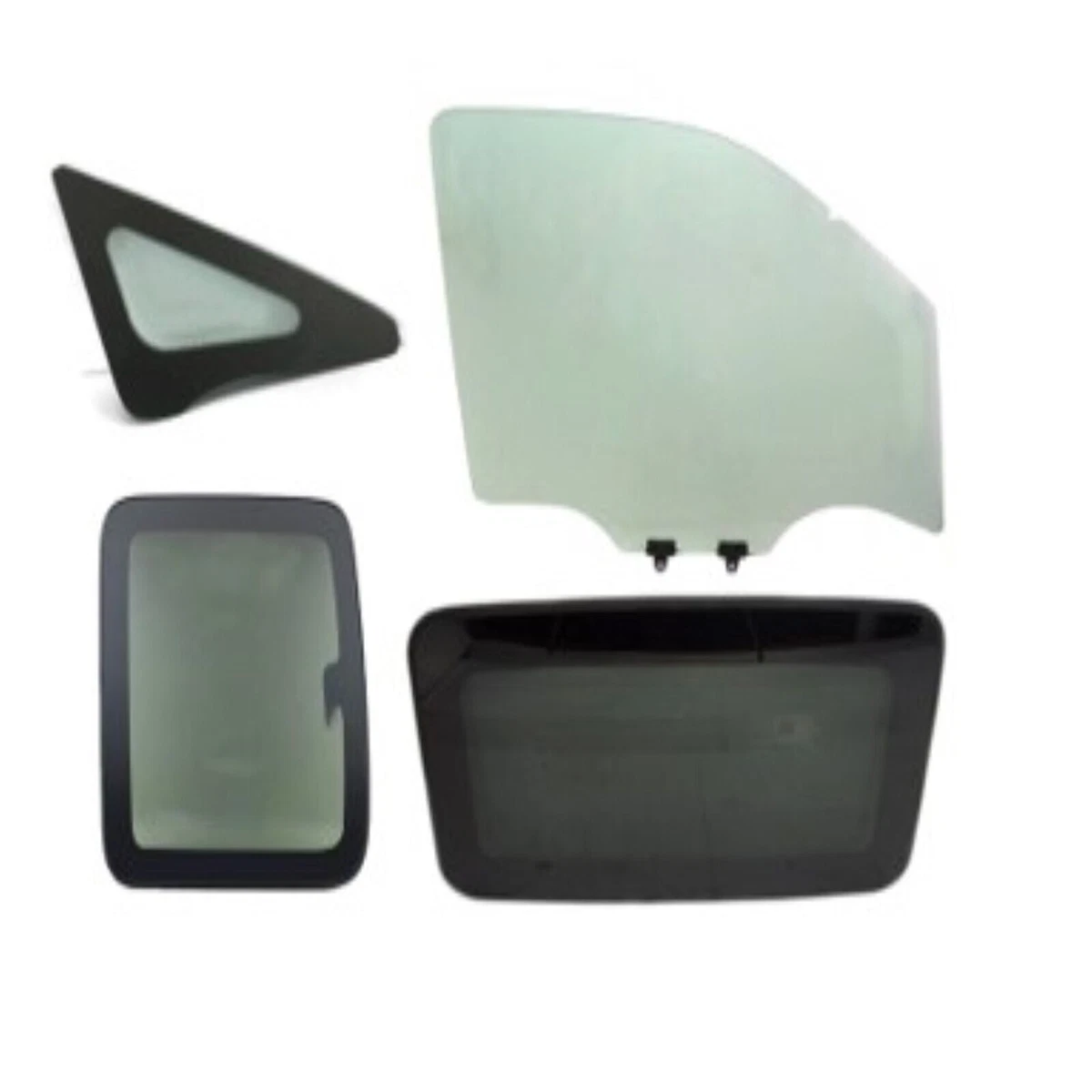 GM 15191755 Rear Quarter Window (GLASS ONLY) Drivers Side LH 