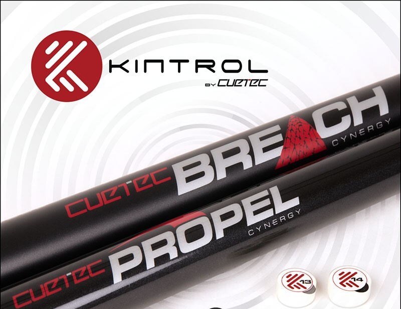 CUETEC PROPEL JUMP CUE GHOST EDITION 13.9MM KINTROL TIP CARBON