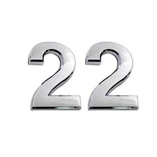 2.75 Inch Adhesive House Numbers, Mailbox numbers, Street Door Number 2