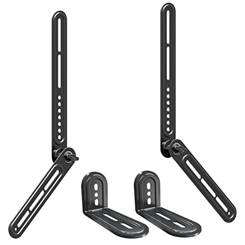 Soundbar Bracket Sound Bar TV Mount Designed for TVs with Protruded Bottom on...-image