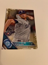2016 Topps Series 1 Gold Foil Charlie Furbush #304 Seattle Mariners 1711/2016
