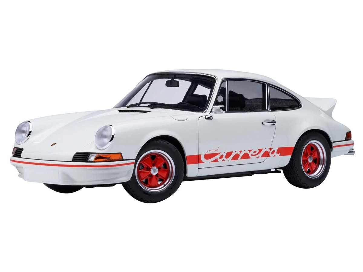 AUTOart 78030 1/18 Porsche 911 Carrera 2.7 RS Grand Prix Bianco/Rosso