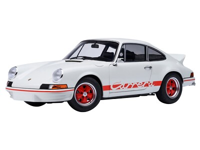PORSCHE 911 CARRERA 2.7 RS GRAND PRIX WHITE 1/18 MODEL CAR BY AUTOART 78030