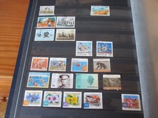 lot 21 timbres stamps AUSTRALIE TOUS ETATS voir photos