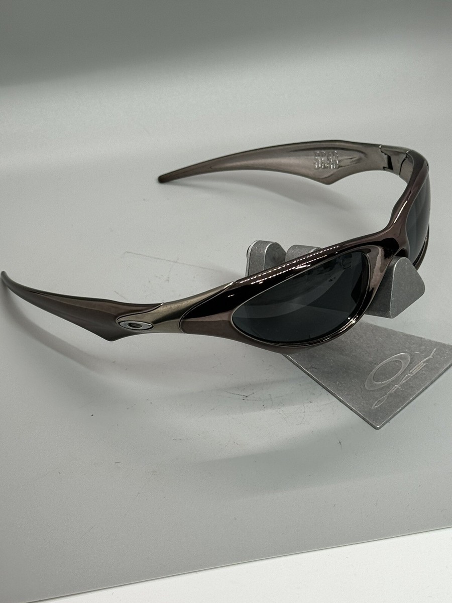 Brand New Oakley Scar Black Chrome W/ Black Iridium Lenses Brand New Oakley Scar Black Chrome W/ Black Iridium Lenses