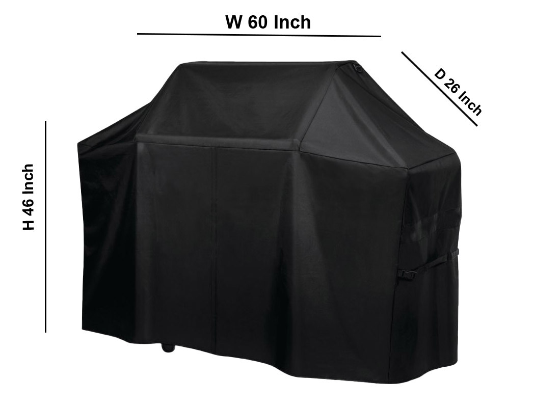 BBQ Grill Cover 60"W x 26"D x 46"H Suitable for Fire Magic F