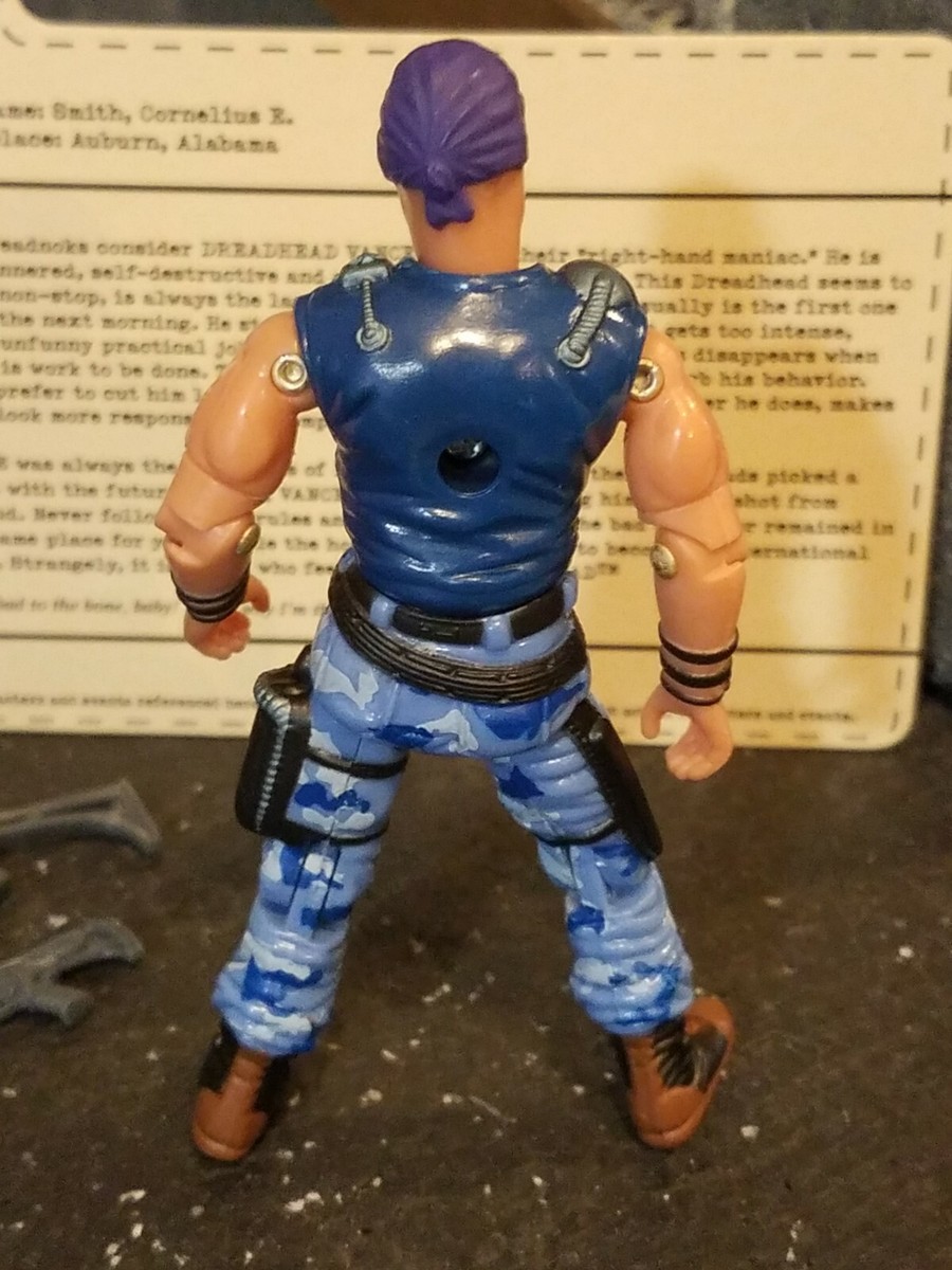 GI JOE ~2004 VANCE ~ RARE DREADHEADS ~ DREADNOK RAMPAGE ~ MIB MISB
