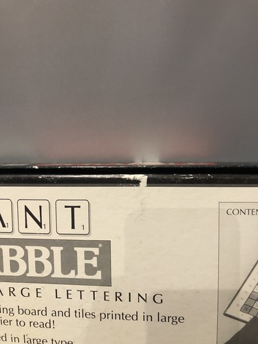 Vintage Giant Scrabble Board Game With Extra Large Letters Complete - Picture 7 of 9