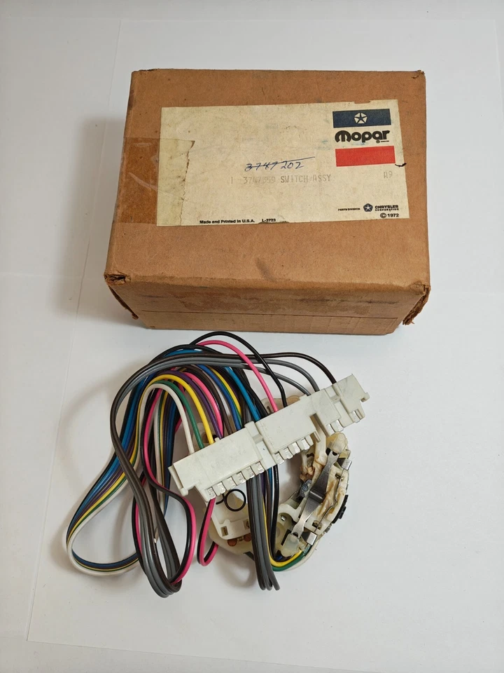 1977-1978 Dodge Chrysler поворотник переключатель наклон поворота 3747359 новый из старых запасов. - Изображение 4 из 4