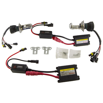 H4 HID Headlights Kit - High Intensity Discharge Lamp Xenon Lights