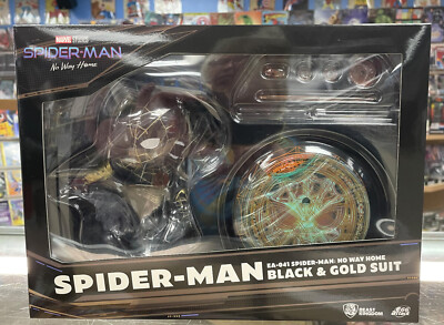Spider-Man Black & Gold Suit Beast Kingdom No Way Home EA