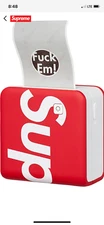 Supreme Phomemo Pocket Printer Red FW21 New & Sealed