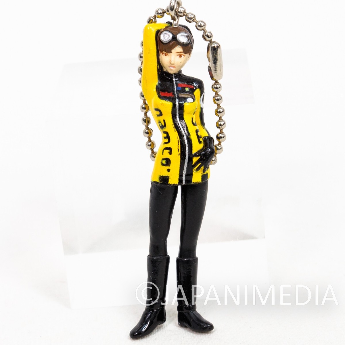Reiko N  Retro RARE! Ridge Racer Reiko Nagase Figure Ballchain Namco