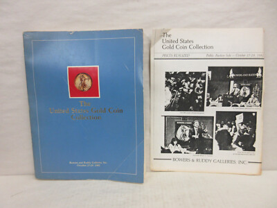 Bowers & Ruddy Galleries Auction Catalog United States Gold Coin Collection 1982