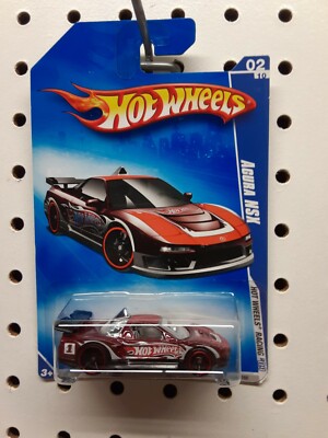 HOT WHEELS 2009 HW RACING ACURA NSX RED | eBay