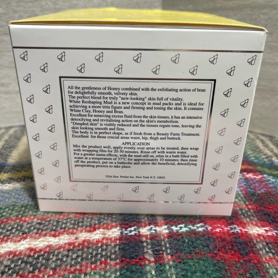 Perlier - Miele Crusca Honey & Bran White Reshaping Mud 16.8 fl oz  New in Box! - Image 3 of 4