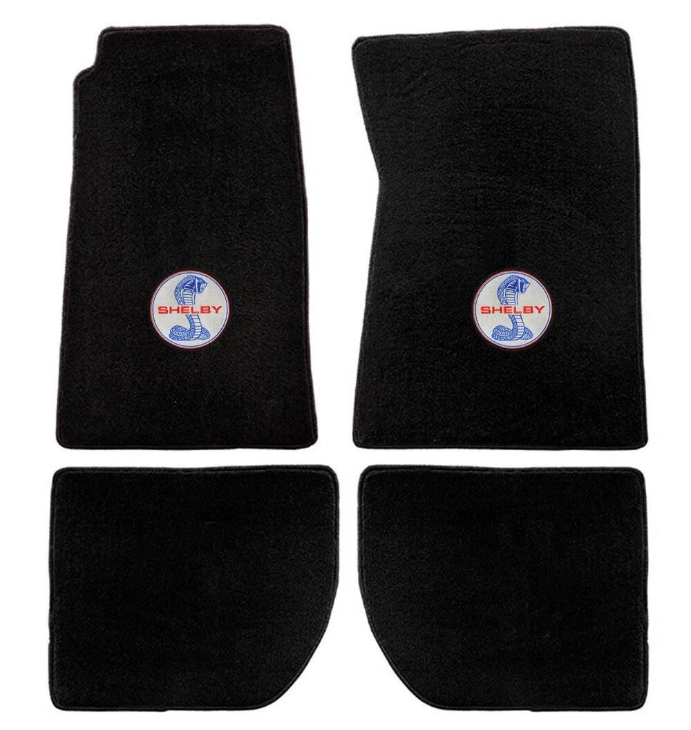 Shelby cobra clearance floor mats