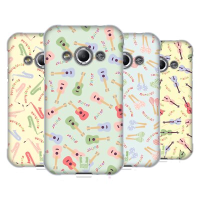 HEAD CASE DESIGNS MUSICAL SOFT GEL CASE FOR SAMSUNG PHONES 4