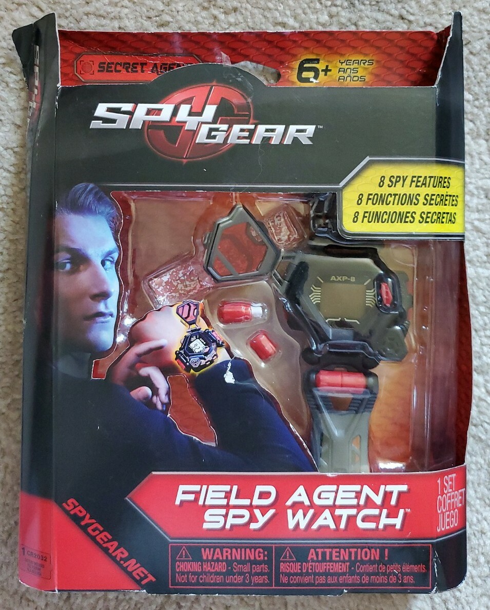 spy gear watch toy