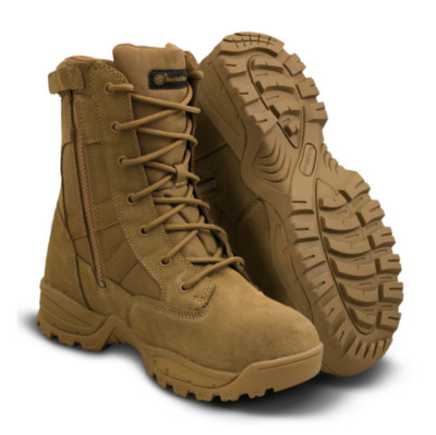 Smith & Wesson 810403 8'' Breach 2.0 Coyote Side-Zip Waterproof Boots